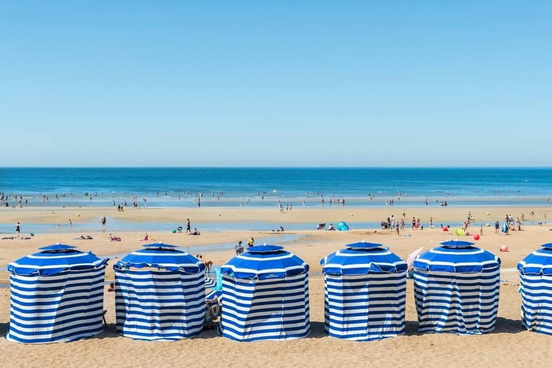 Charmant 2 Pieces A 5 Mn A Pied De La Mer Cabourg Dış mekan fotoğraf